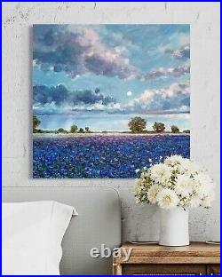 A Perfect Day Clouds Sunlight Original Landscape Painting J TAYLOR
