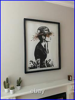 Agent O (bronze) by Fin DAC Hand Finished. Float framed. Ltd Edition #21/25