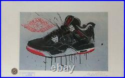 Air Jordan, Michael Jordan', Limited Edition Print Hand signed Fairchild Paris