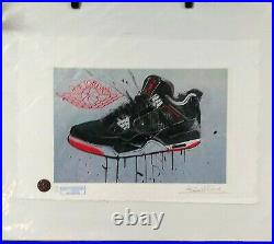 Air Jordan, Michael Jordan', Limited Edition Print Hand signed Fairchild Paris