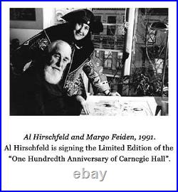 Al Hirschfeld's HUMPHREY BOGART and INGRID BERGMAN in CASABLANCA