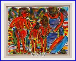 Albert Duplock 2004 Mixed Media, Family Outing