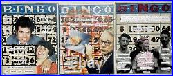 Altered Bingo Card Art Mixed Media True Crime Serial Killers Richard Ramirez Lot