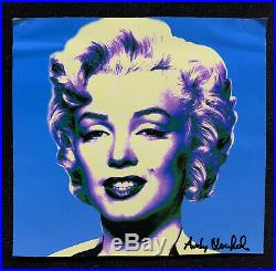 Andy Warhol Original Signed Screen Print Marilyn