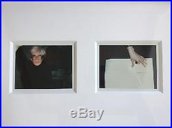 Andy Warhol Self-Portrait in Fright Wig and Artist´s Hand (diptych), 1986