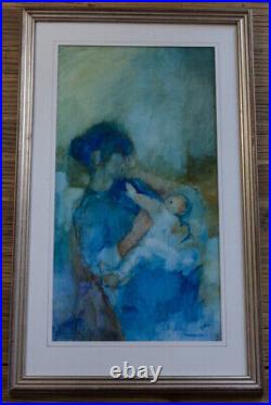 Anne Anderson Mother and Child Woman Baby Motherhood Scottish Contemporary