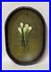 Antique Folk Art Scallions / Spring Onions Hand Painted Bowl / Artwork