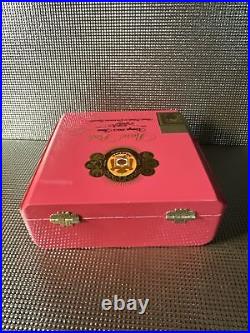 Arturo Fuente Custom Glass Cigar Band Ashtray. Opus X Rare Pink box include