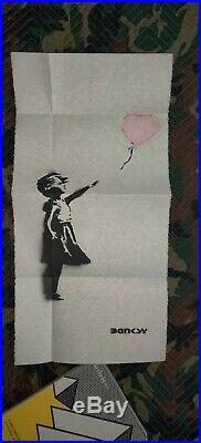 Banksy girl with balloon ALL 11 IN ONE SHOT, London, UK Sotheby's auction catalog