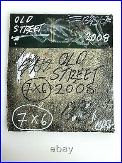 Bast Original Mixed Media Collage on Book Cover 2008 Street Art Graffiti Faile