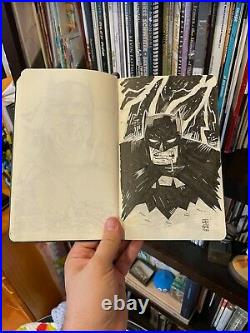 Batman DC Comics Original Art Moleskine Sketchbook (Jim Lee, Tim Sale, Etc)