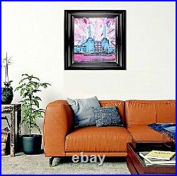 Battersea Power Station London Painting on Canvas Modern Contemporary Style 2022