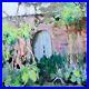 Belmont Gardens 4. Original Mixed Media Painting on Canvas