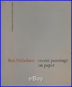 Ben Nicholson Cloud May 78 Signed Original Mixed/paper See Live Gallart