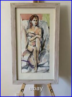 Betsy Smith Original mixed media Female Nude still life