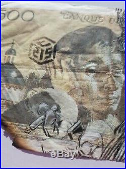 C215 Christian Guemy 500 Francs Banknote Serge Gainsbourg (Invader/Banksy int.)