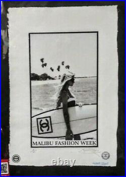 CHANEL, Malibu Fashion Week, Limited Edition 22'x15'x Signed Fairchild Paris