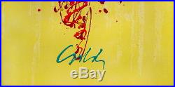 Chandelier Painting (Lithograph & Acrylic), Limited Edition, Dale Chihuly