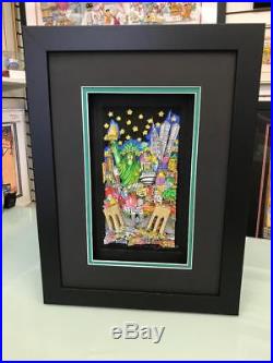 Charles Fazzino 3D Art Rubbernecking New York Signed & Numbered PR Edition