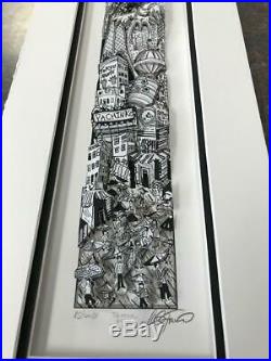 Charles Fazzino 3D Art Terror Over Toyko Signed & Numbered Deluxe Edition