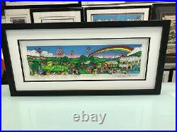 Charles Fazzino 3D Artwork A Hole in One Behind Bush 13 Signed & Numbered