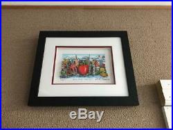 Charles Fazzino 3D Artwork Blue Skies Over New York Deluxe Edition Signed Blue