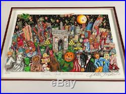Charles Fazzino 3D Artwork Ghost, Good Times and Gridlock Signed & Numbered