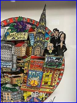 Charles Fazzino 3D Artwork My Love of Broadway New York Signed & Numbered /395