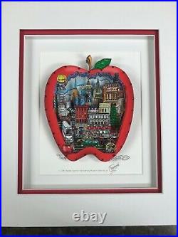 Charles Fazzino 3D Artwork The Stimulus Apple Signed Numbered AP Edition
