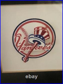 Charles Fazzino 3D Lets Go Yankees (Framed With Extra Yankee 3D Logo)