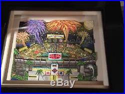 Charles Fazzino 3-D Pop Art Super Bowl XLIV Miami, New Orleans Saints Champions