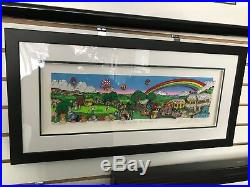 Charles Fazzino A Hole In One Behind Bush 13 3-D Art Signed & Number Deluxe