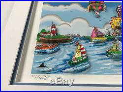 Charles Fazzino An Atlantic City Summer 3-D Art Signed & Numbered DX Edition