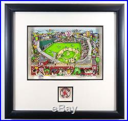 Charles Fazzino Boston Red Sox Fever APDX Edition 3D Pop Art Framed Sold Out