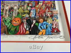 Charles Fazzino Ghosts, Good Times, and Gridlock 3-D Art Signed & Numbered DX