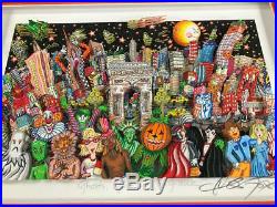 Charles Fazzino Ghosts, Good Times, and Gridlock 3-D Art Signed & Numbered DX