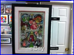 Charles Fazzino Gone With The Wind 3-D Art Signed & Number Framed