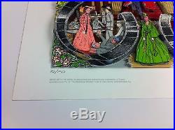 Charles Fazzino Gone With The Wind 3-D Art Signed & Number Framed