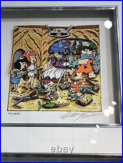 Charles Fazzino Hanna Barbera Flintstones Jetsons Tom Jerry Looney Tunes