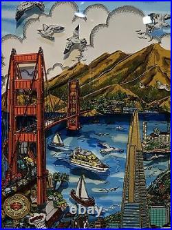 Charles Fazzino High Over San Francisco Limited Edition
