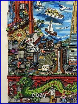 Charles Fazzino High Over San Francisco Limited Edition