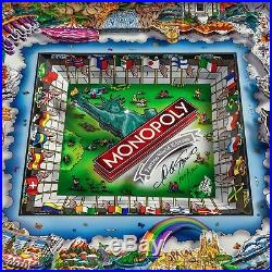 Charles Fazzino Monopoly World Edition Signed & Numbered Limited Edition