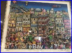Charles Fazzino New Orleans And All That Jazz 3D Art 25/50 DX