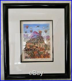 Charles Fazzino Outwest 3-D Artwork Signed & Numbered 190/475 Rare