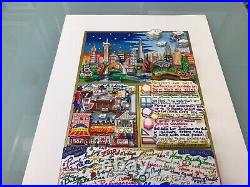 Charles Fazzino Rich on Real Estate 3-D Art Signed & Numbered Deluxe Edition
