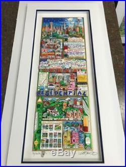 Charles Fazzino Rich on Real Estate 3-D Art Signed & Numbered Premier Edition