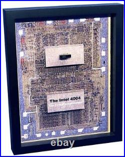 ChipScapes Intel 4004, The World's First Microprocessor P4004, Computer Art