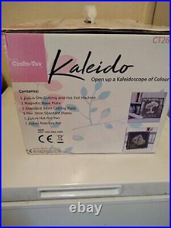 Crafts-Too you Kaleido Multi Media Die Cutting & Foiling Machine BNIB