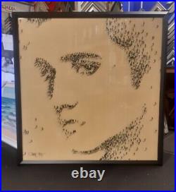 Craig Alan Original Mixed Media Certified Painting Elvis 1 48 x 48