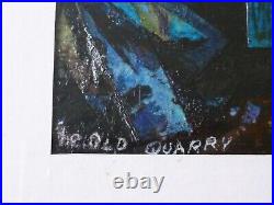 David Wilde The Old Quarry Signed Original Painting Oils & Mixed Media